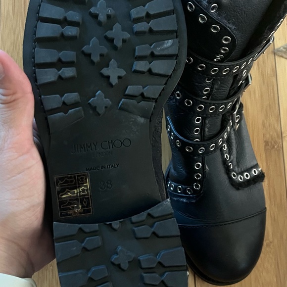 Jimmy Choo Combat Boots - Picture 1 of 7